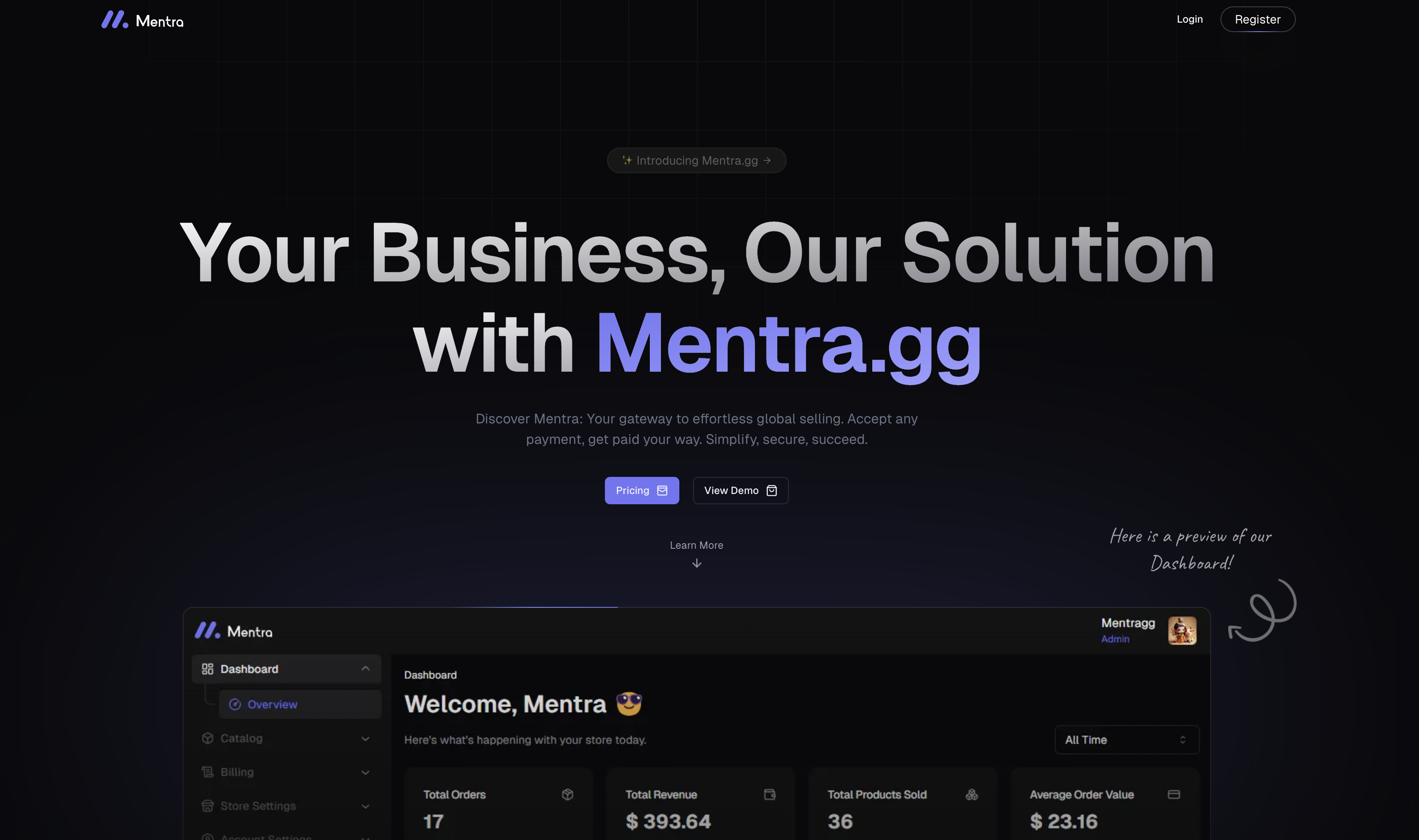 Mentra App Screenshot